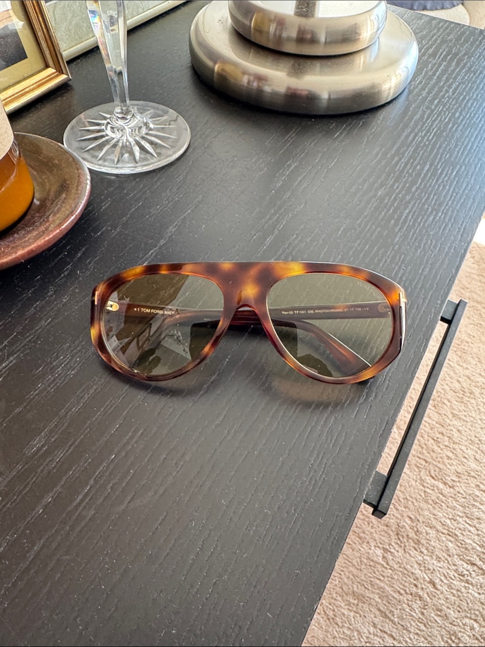 Tom Ford Aviator Shield Sunglasses